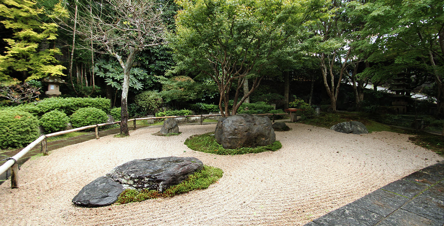 三位一体の日本庭園