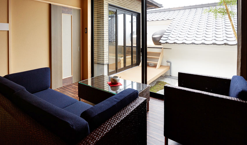 本馆客房「沙罗」 附带露天浴池的日式客房