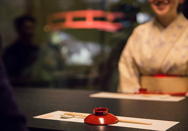 個室料亭でゆったりとお食事